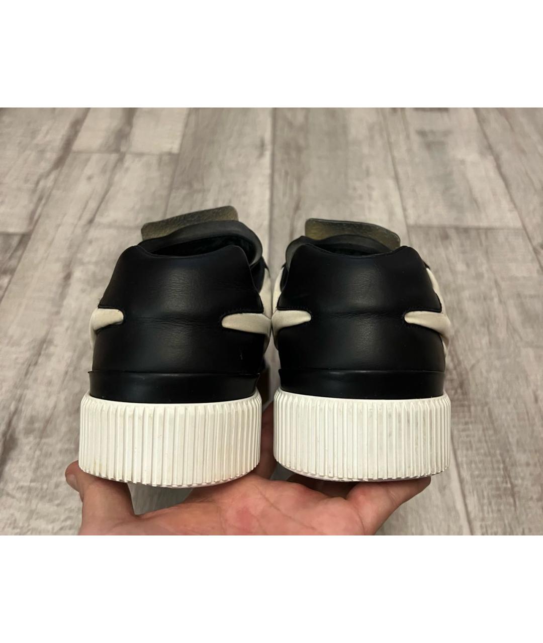 DOLCE&GABBANA Мульти кожаные низкие кроссовки / кеды, фото 8