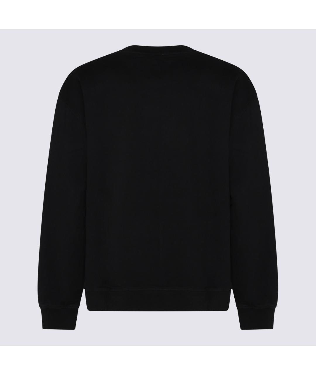 DIESEL Черный хлопковый джемпер / свитер, фото 2