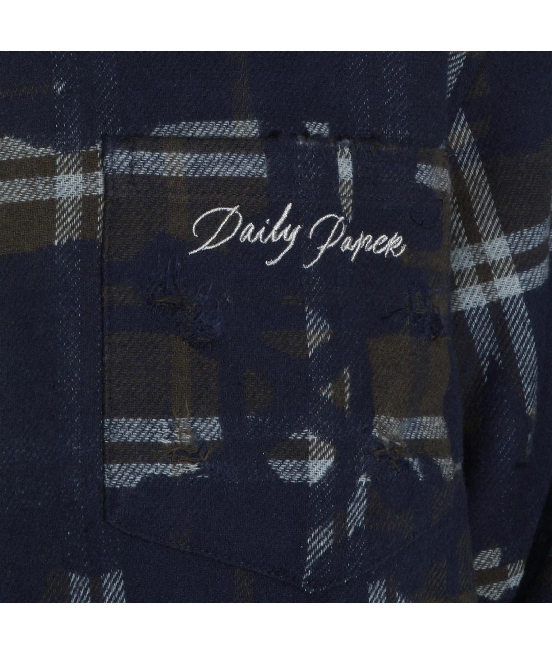 DAILY PAPER Мульти хлопковая кэжуал рубашка, фото 3