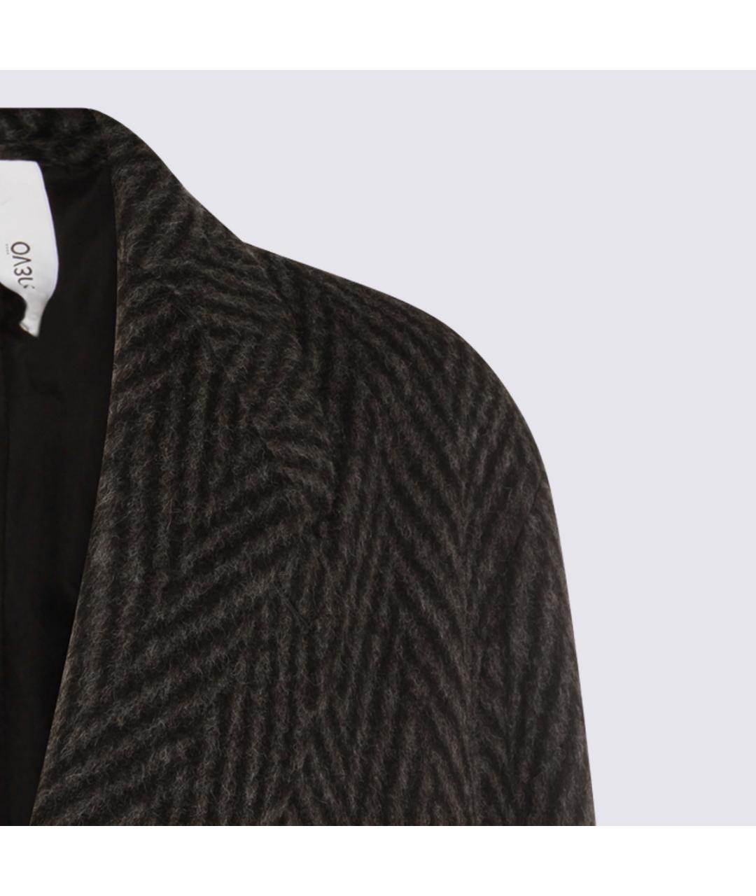 HEVO Серое пальто, фото 4