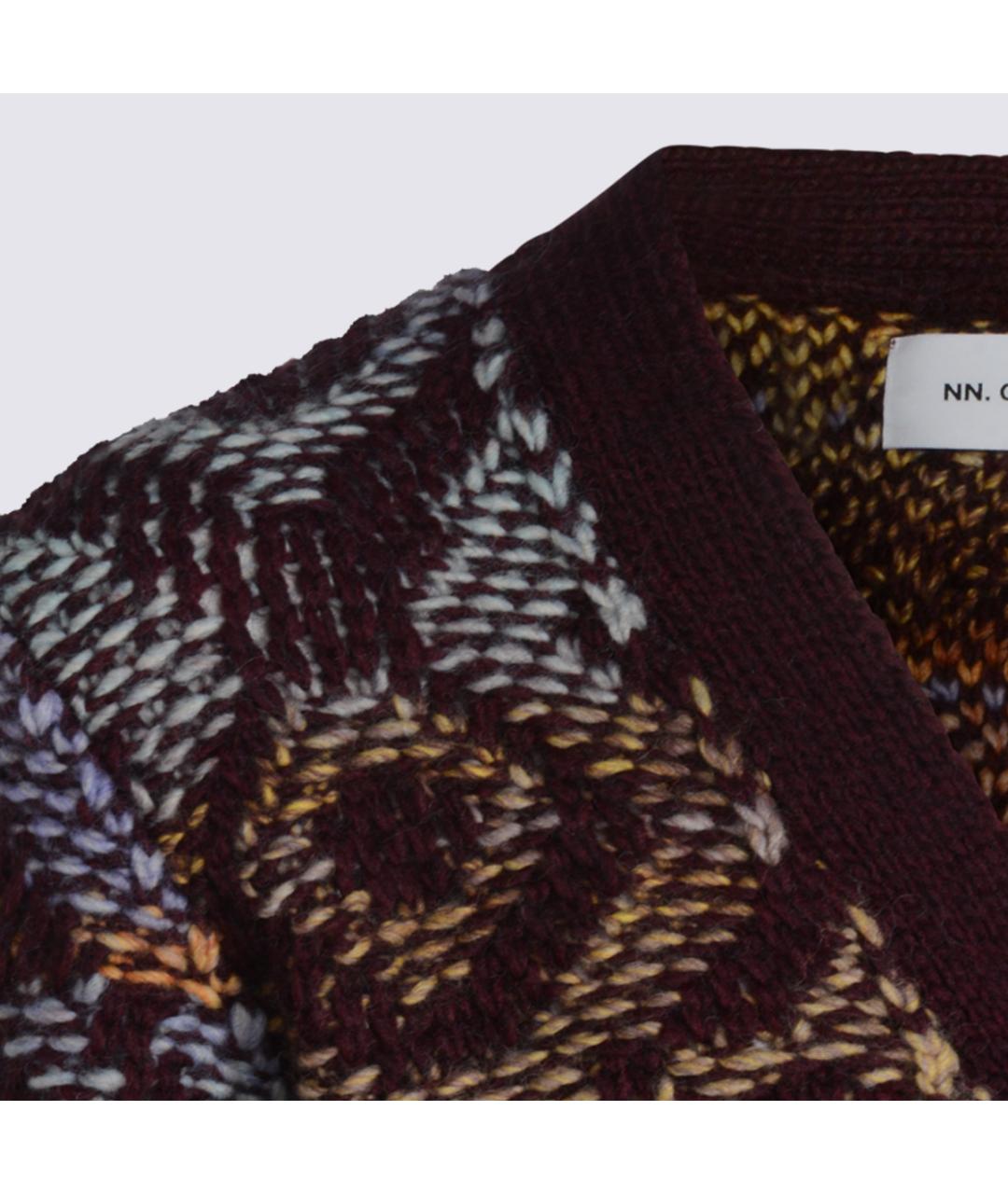 NN.07 Мульти шерстяной кардиган, фото 4