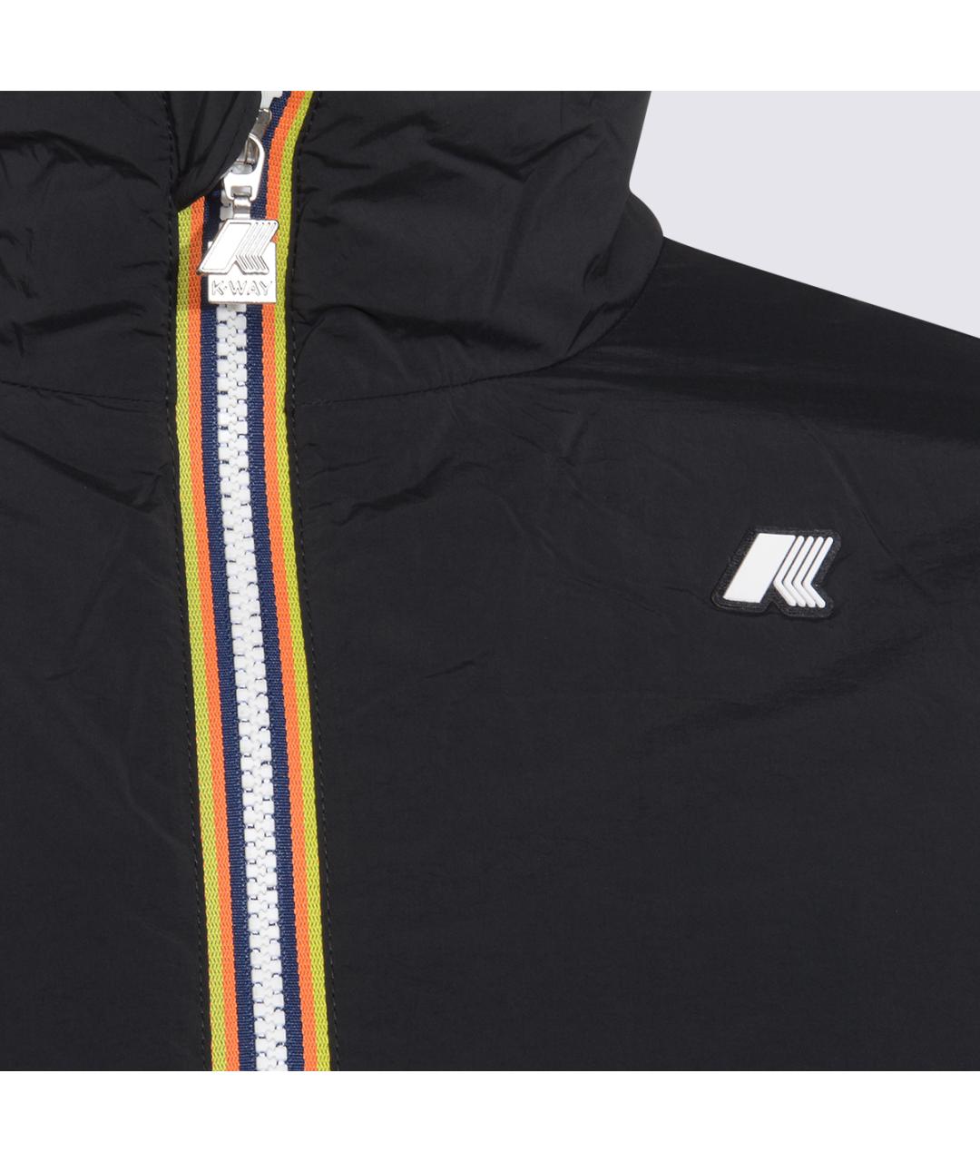 K-WAY Черная полиамидовая куртка, фото 3