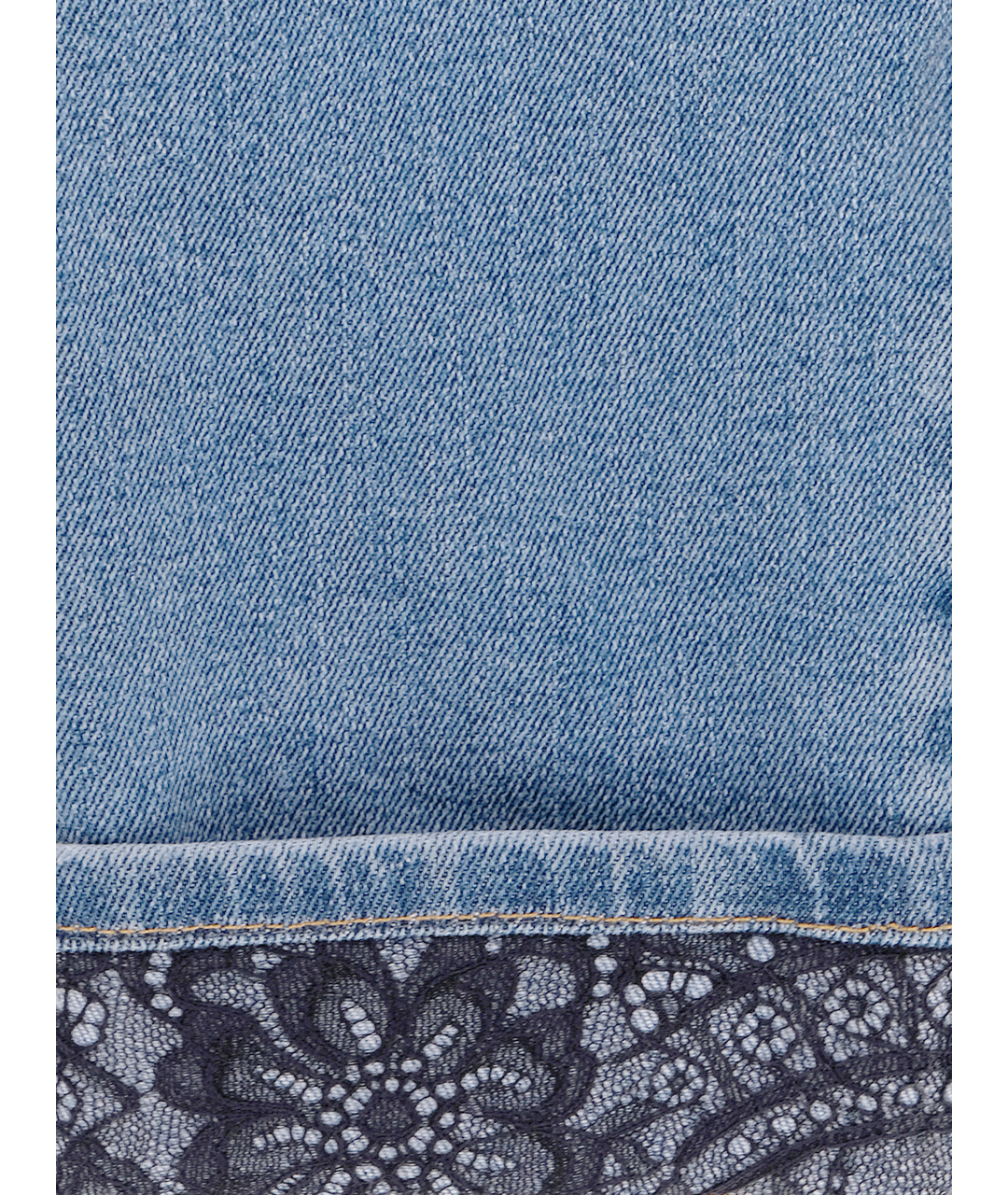 ERMANNO SCERVINO Голубые хлопковые прямые джинсы, фото 3