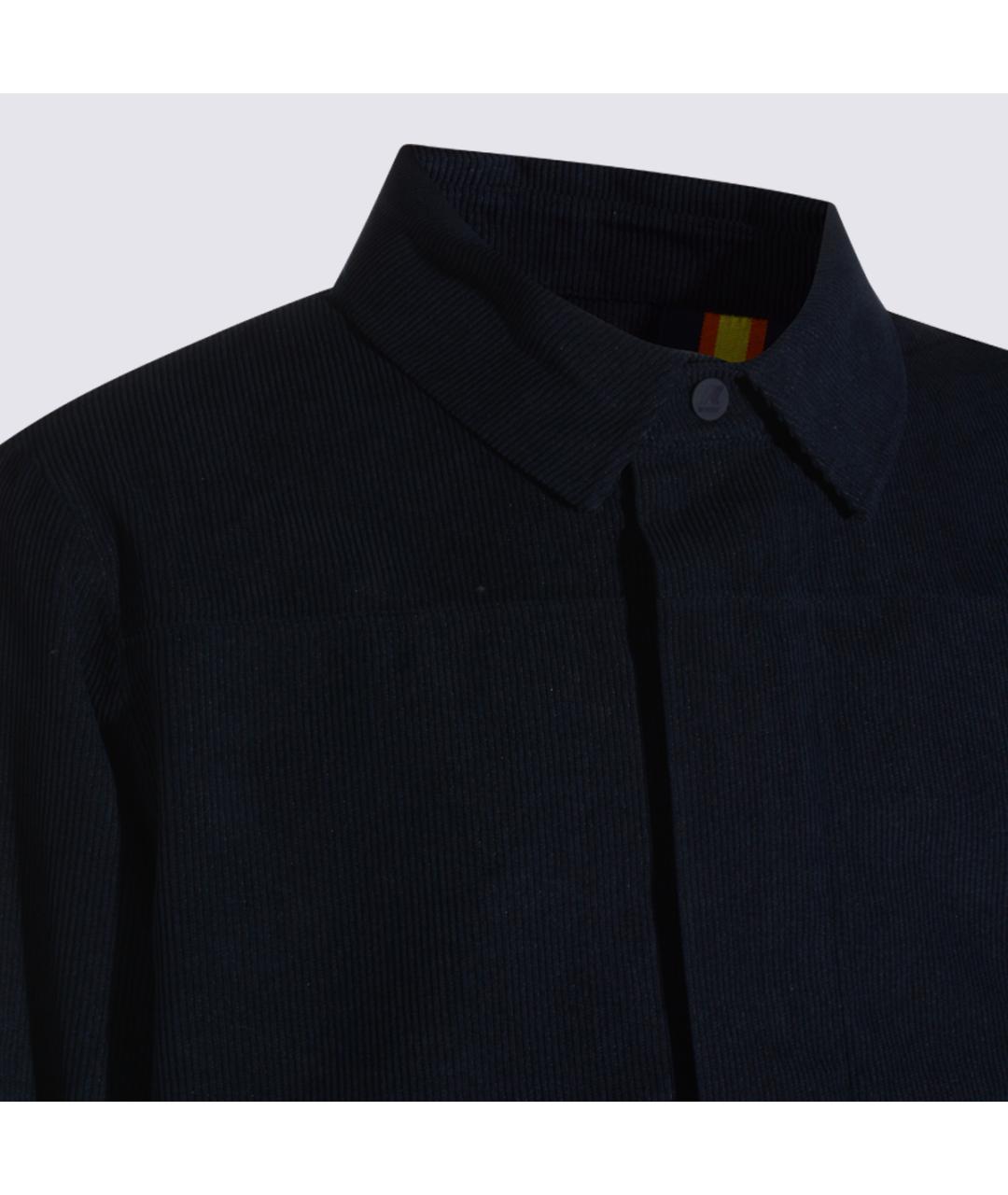 K-WAY Синяя полиамидовая куртка, фото 4