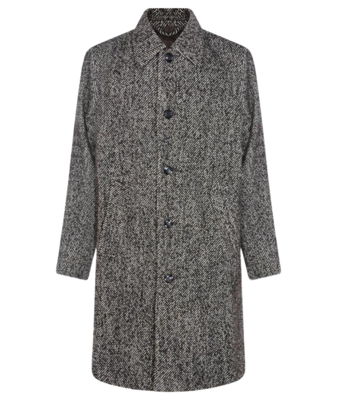 NN.07 Серое шерстяное пальто, фото 1