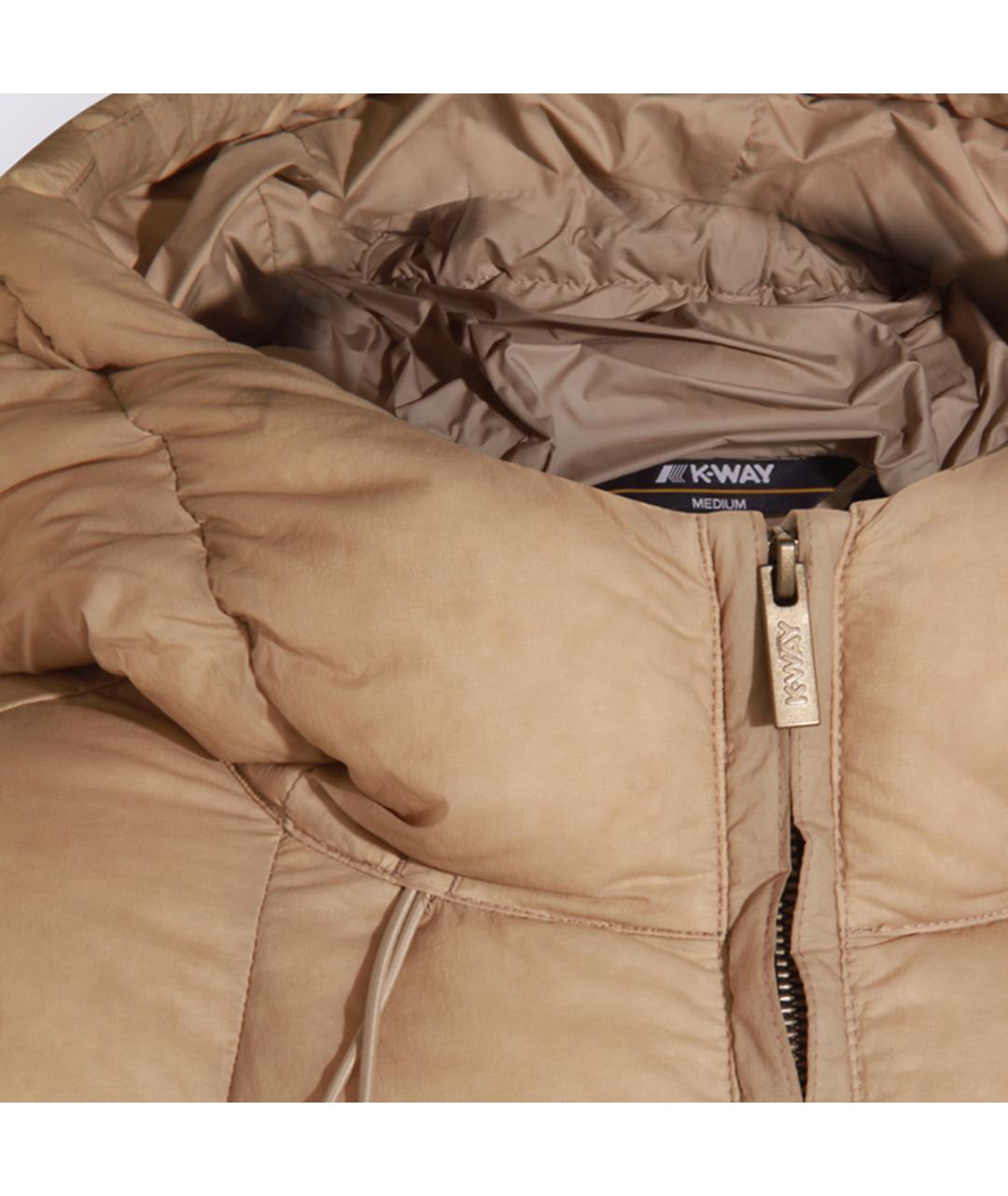K-WAY Бежевая куртка, фото 3
