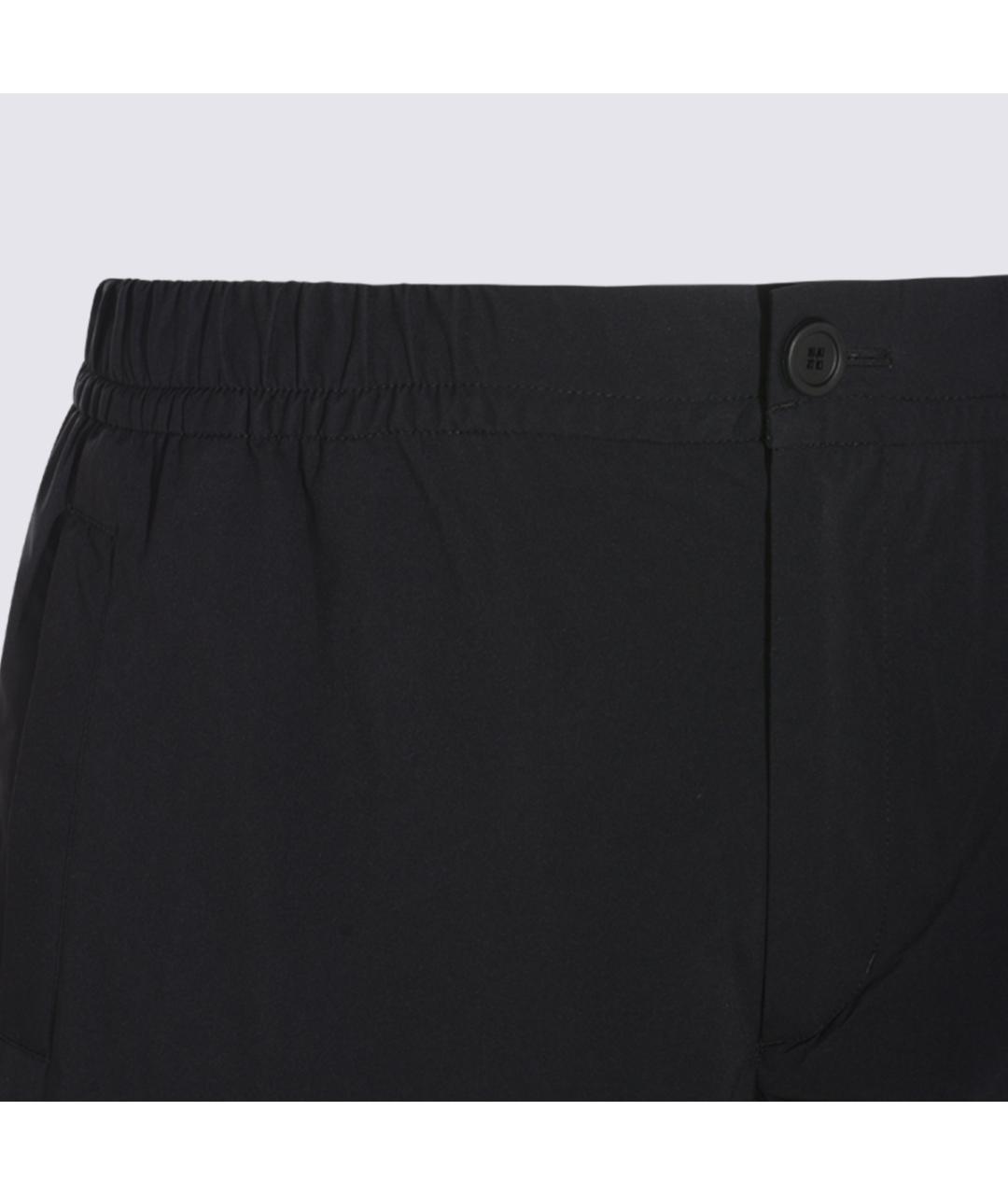 LAMINAR Черные полиамидовые повседневные брюки, фото 3