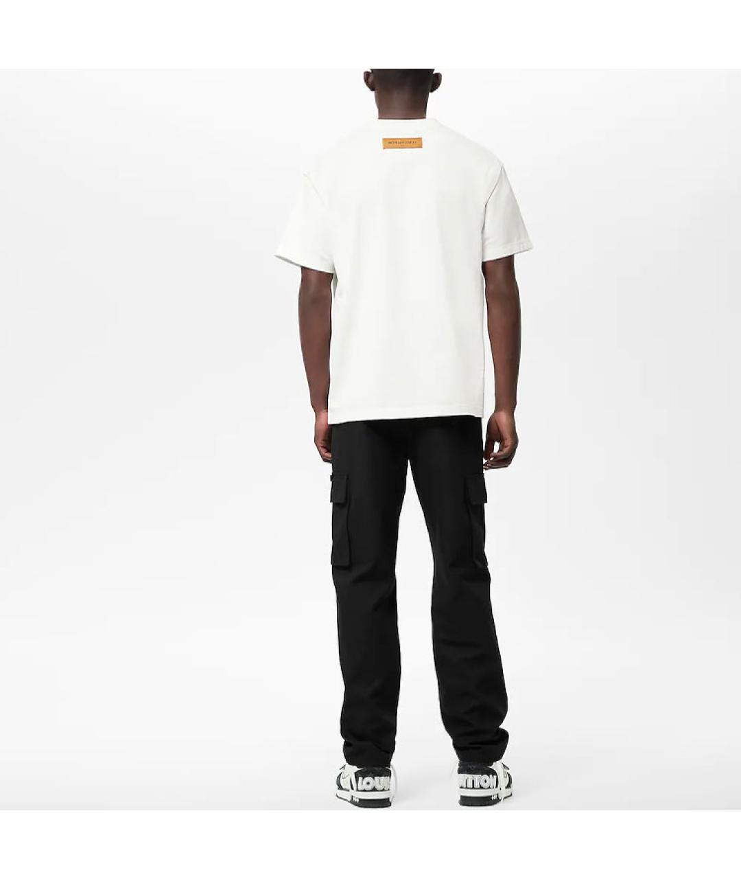 LOUIS VUITTON Белая футболка, фото 4