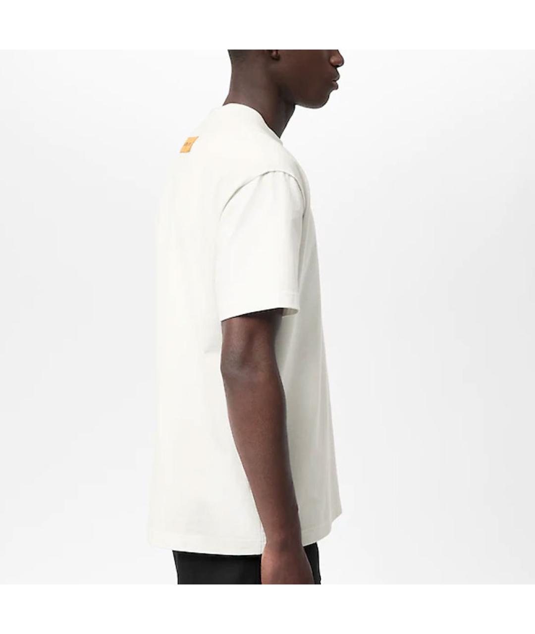 LOUIS VUITTON Белая футболка, фото 5