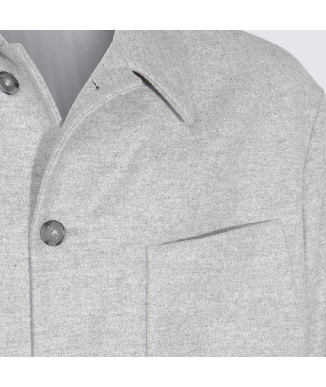 HEVO Серая шерстяная куртка, фото 3