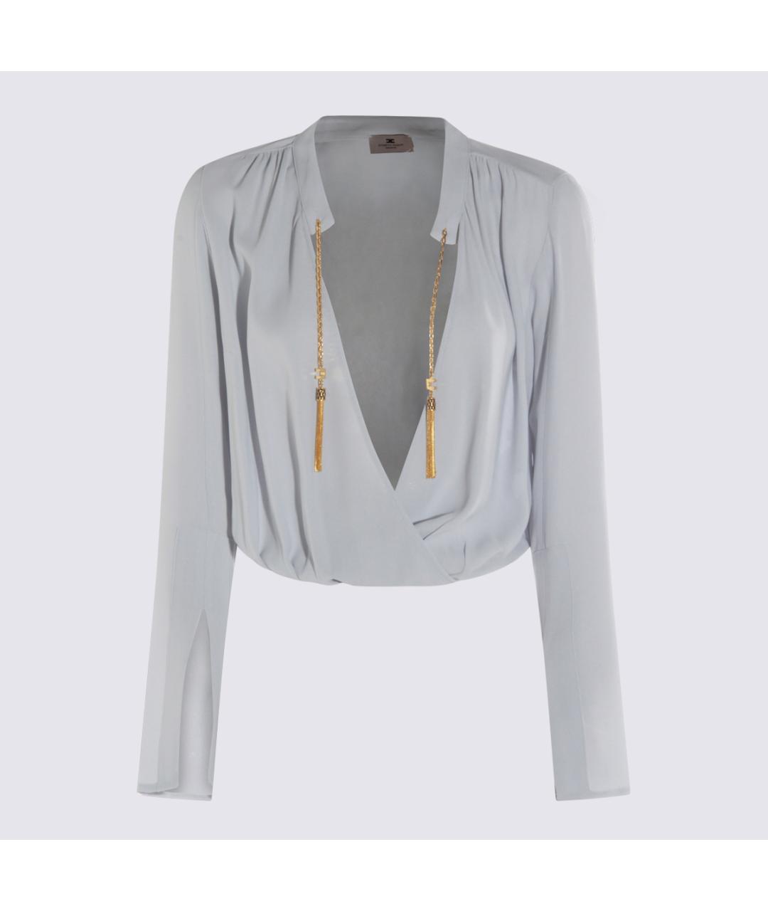 ELISABETTA FRANCHI Мульти синтетическая блузы, фото 3