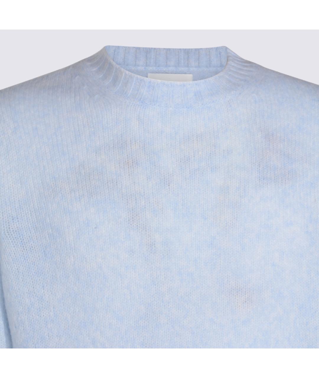 NN.07 Голубой шерстяной джемпер / свитер, фото 3