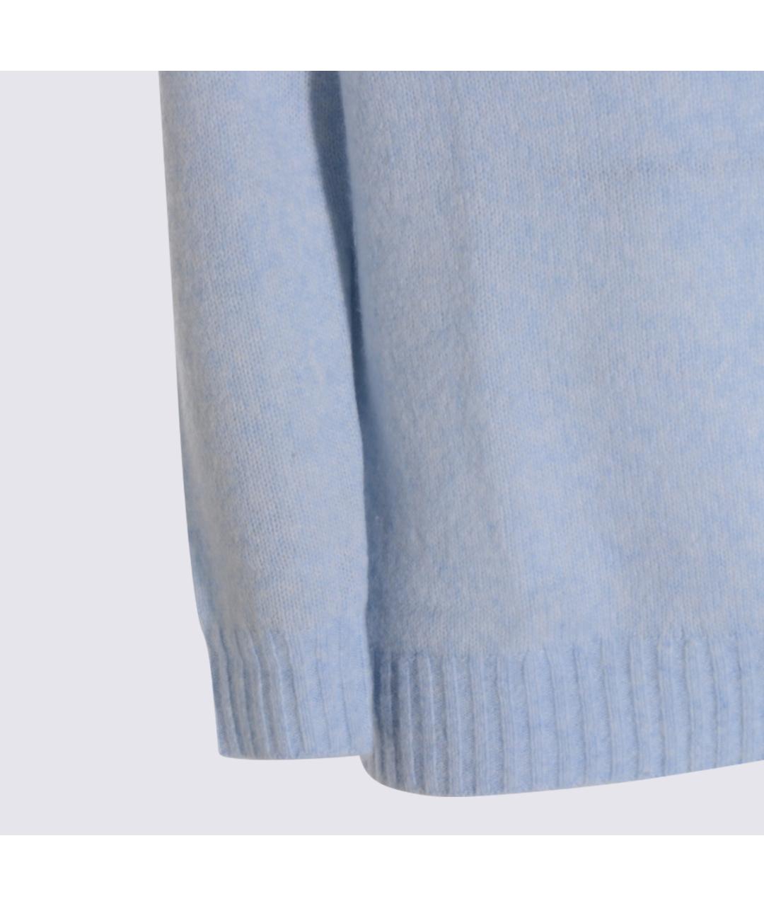 NN.07 Голубой шерстяной джемпер / свитер, фото 4