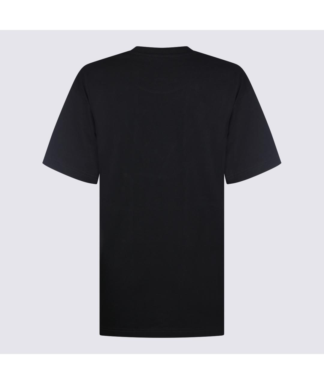 GUCCI Черная хлопковая футболка, фото 2