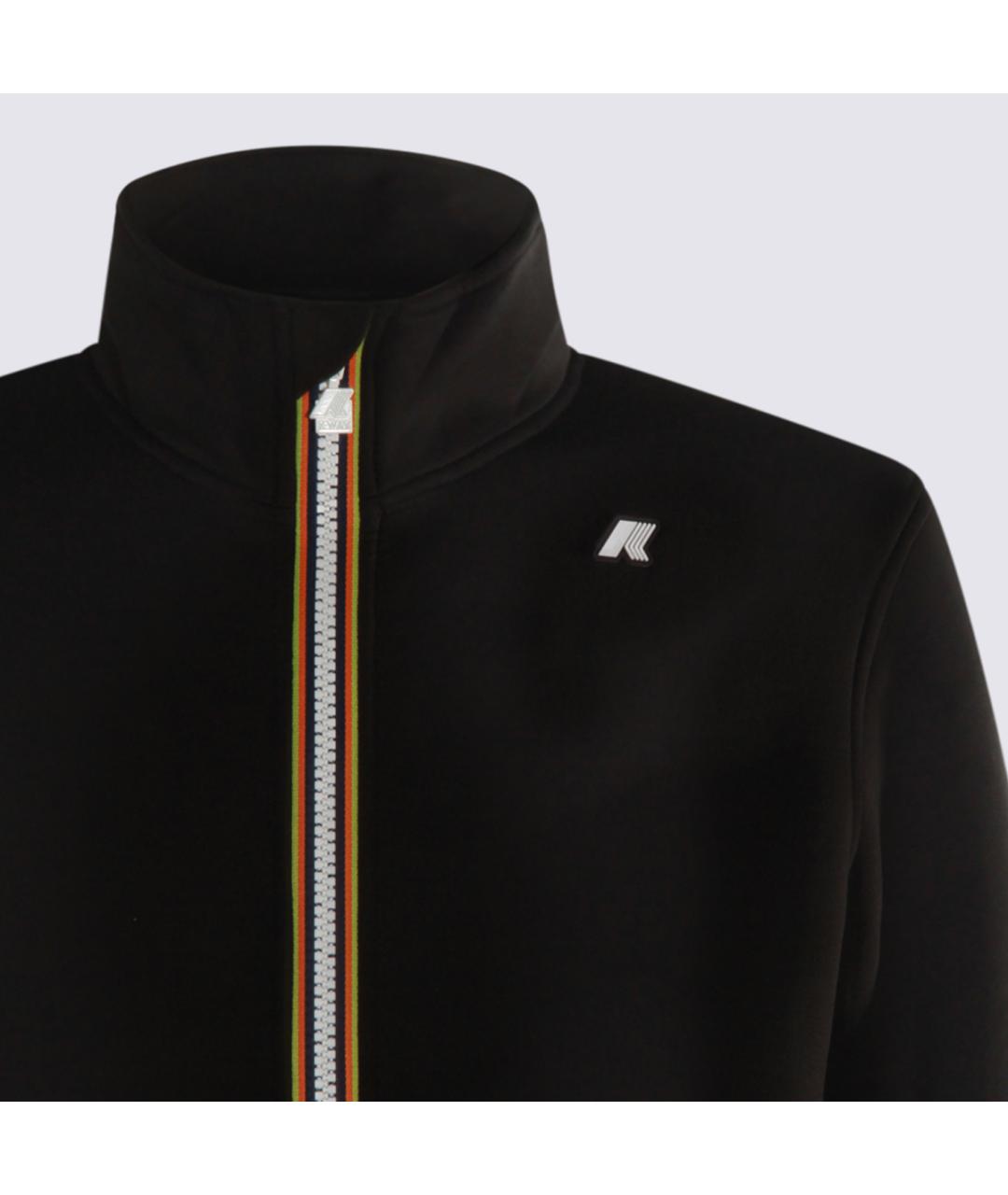 K-WAY Черная полиэстеровая куртка, фото 3