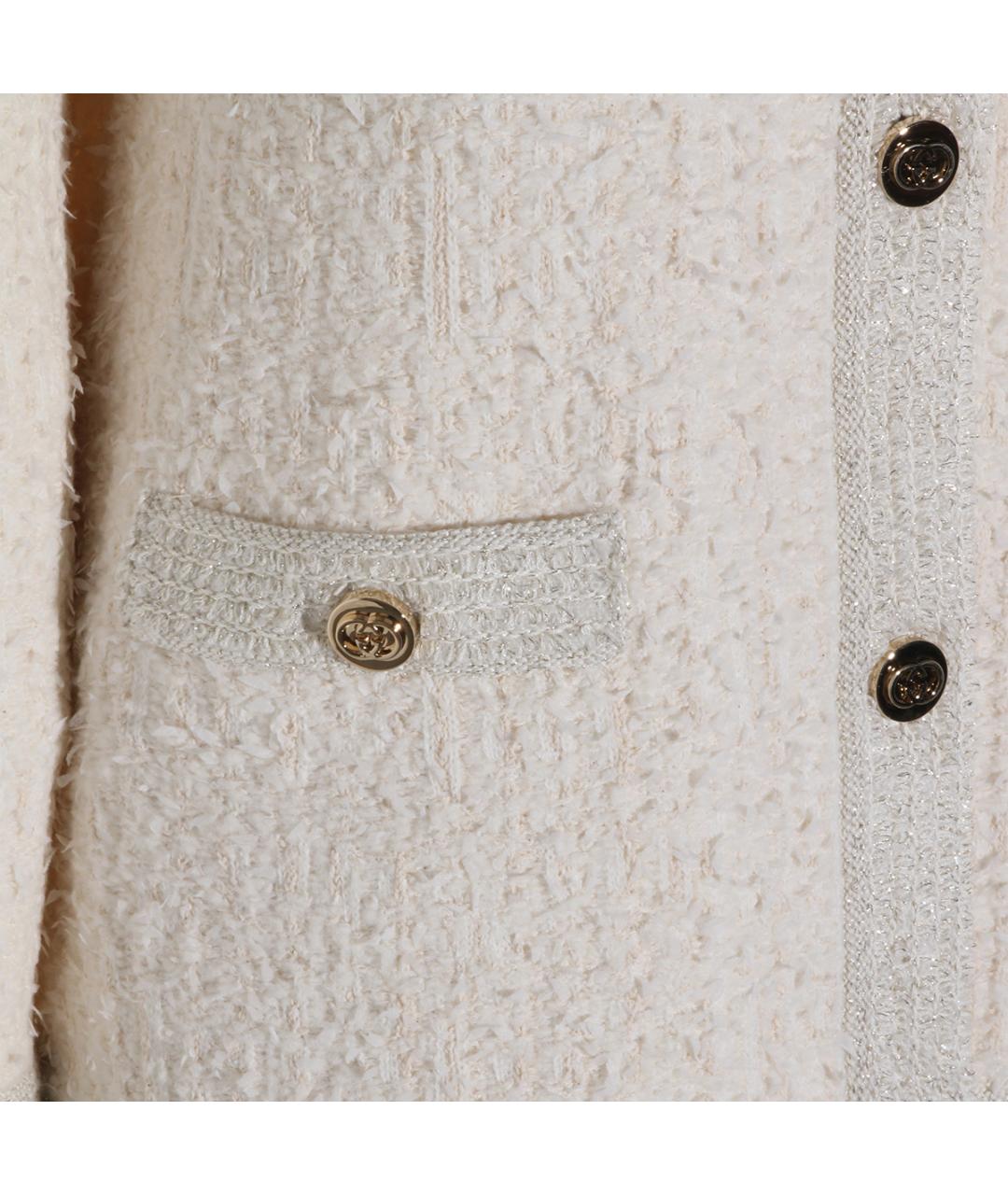 GUCCI Белый шерстяной кардиган, фото 3