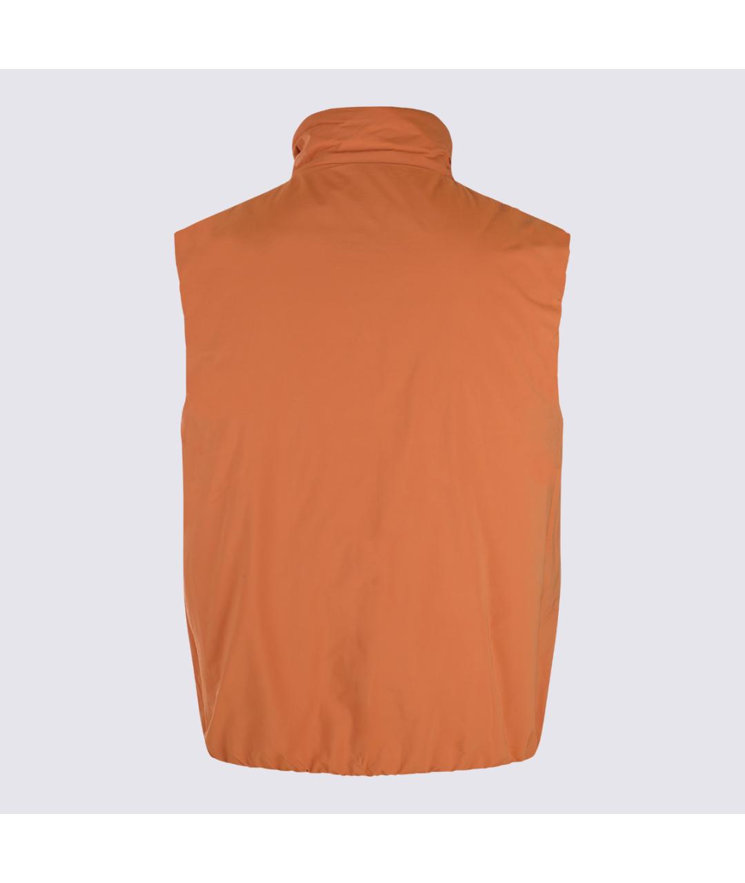 K-WAY Оранжевый полиамидовый жилет, фото 2