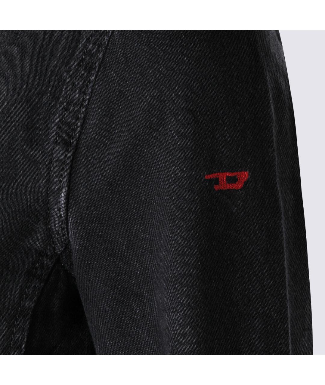 DIESEL Черная хлопковая куртка, фото 4