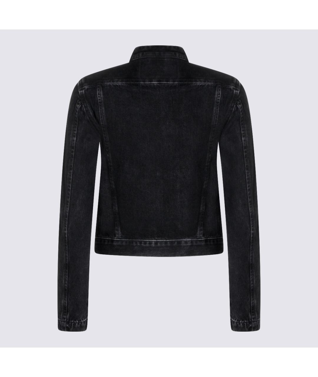 DIESEL Черная хлопковая куртка, фото 2