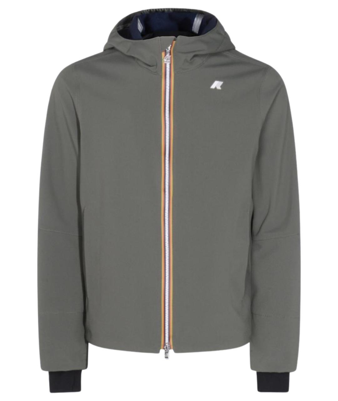 K-WAY Зеленая полиэстеровая куртка, фото 1