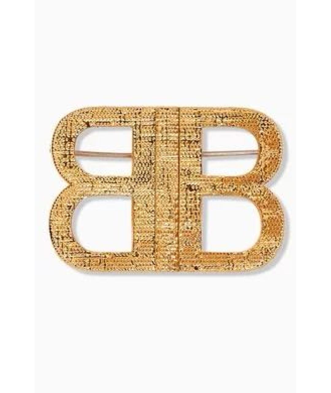 BALENCIAGA Золотая булавка / брошь, фото 6