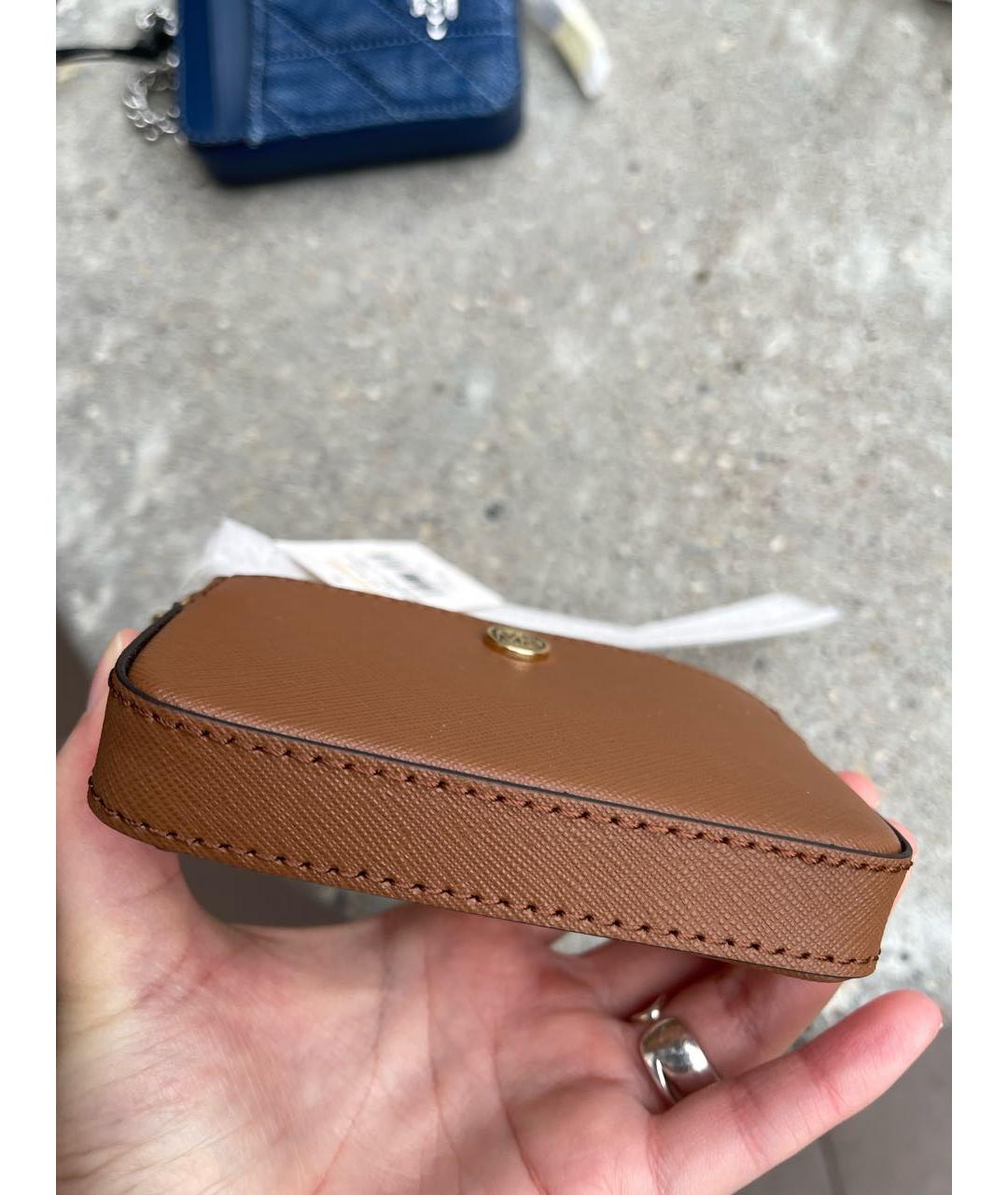 MICHAEL KORS Коричневый кошелек из искусственной кожи, фото 6