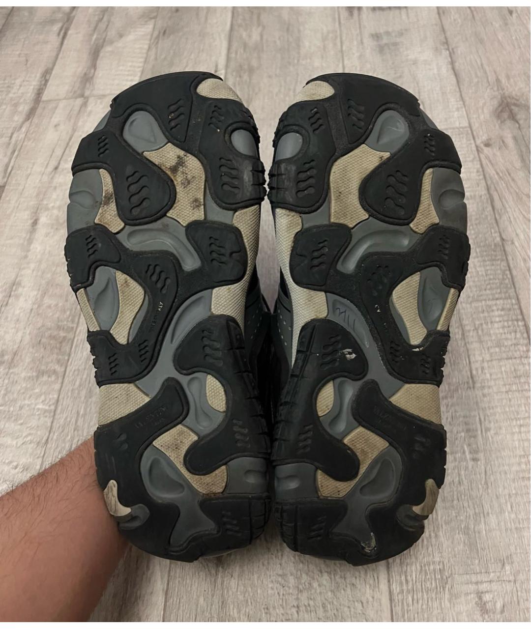 VALENTINO Черные текстильные низкие кроссовки / кеды, фото 7