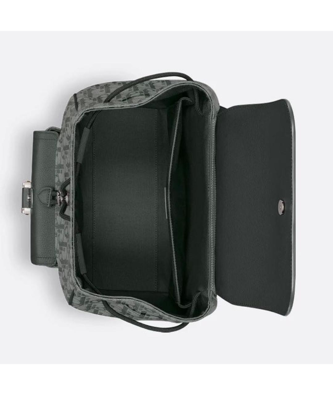 CHRISTIAN DIOR Антрацитовый рюкзак, фото 3