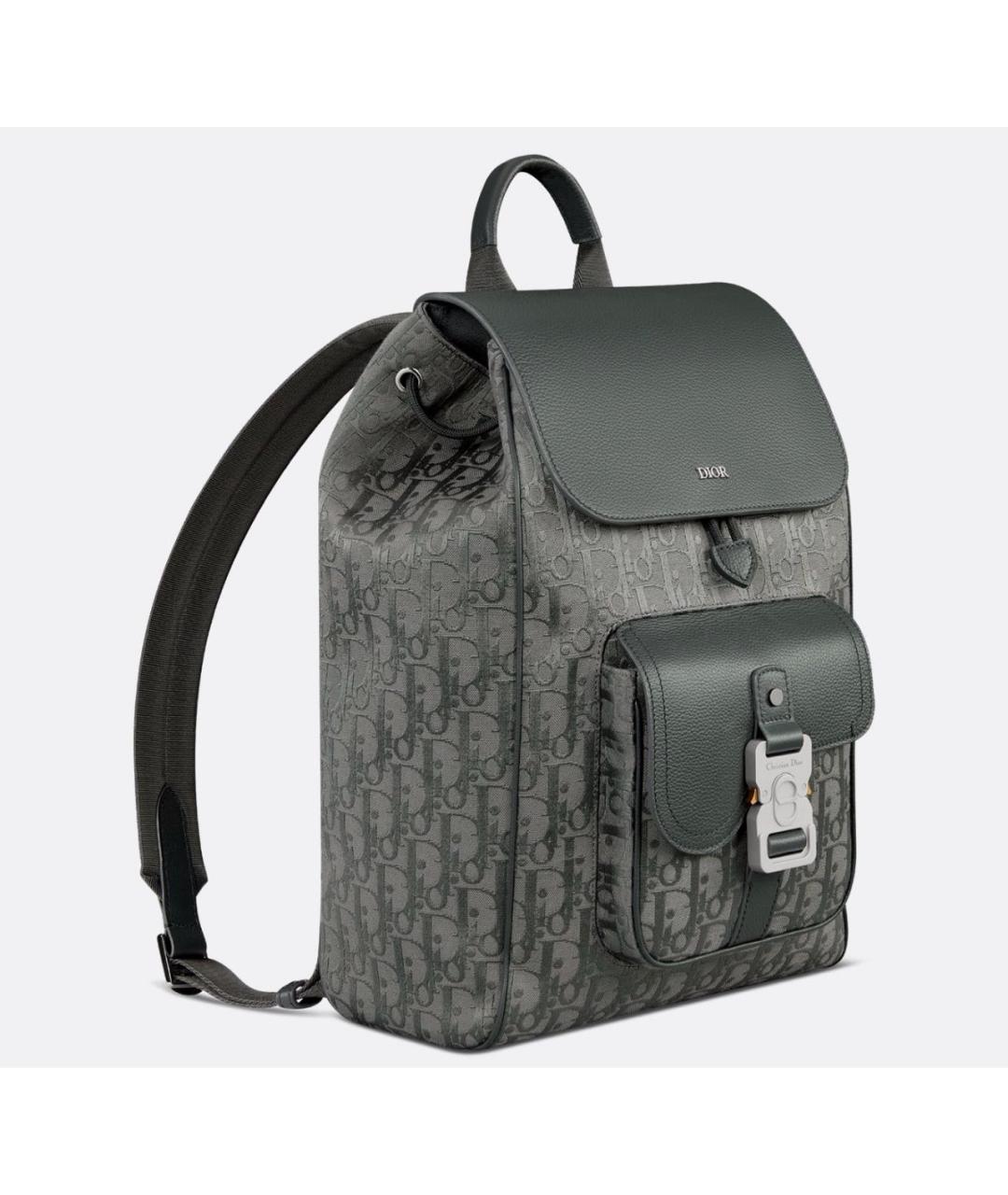 CHRISTIAN DIOR Антрацитовый рюкзак, фото 4