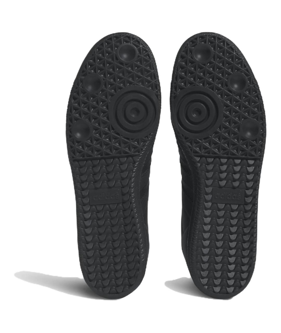 ADIDAS Антрацитовые кожаные кроссовки, фото 5