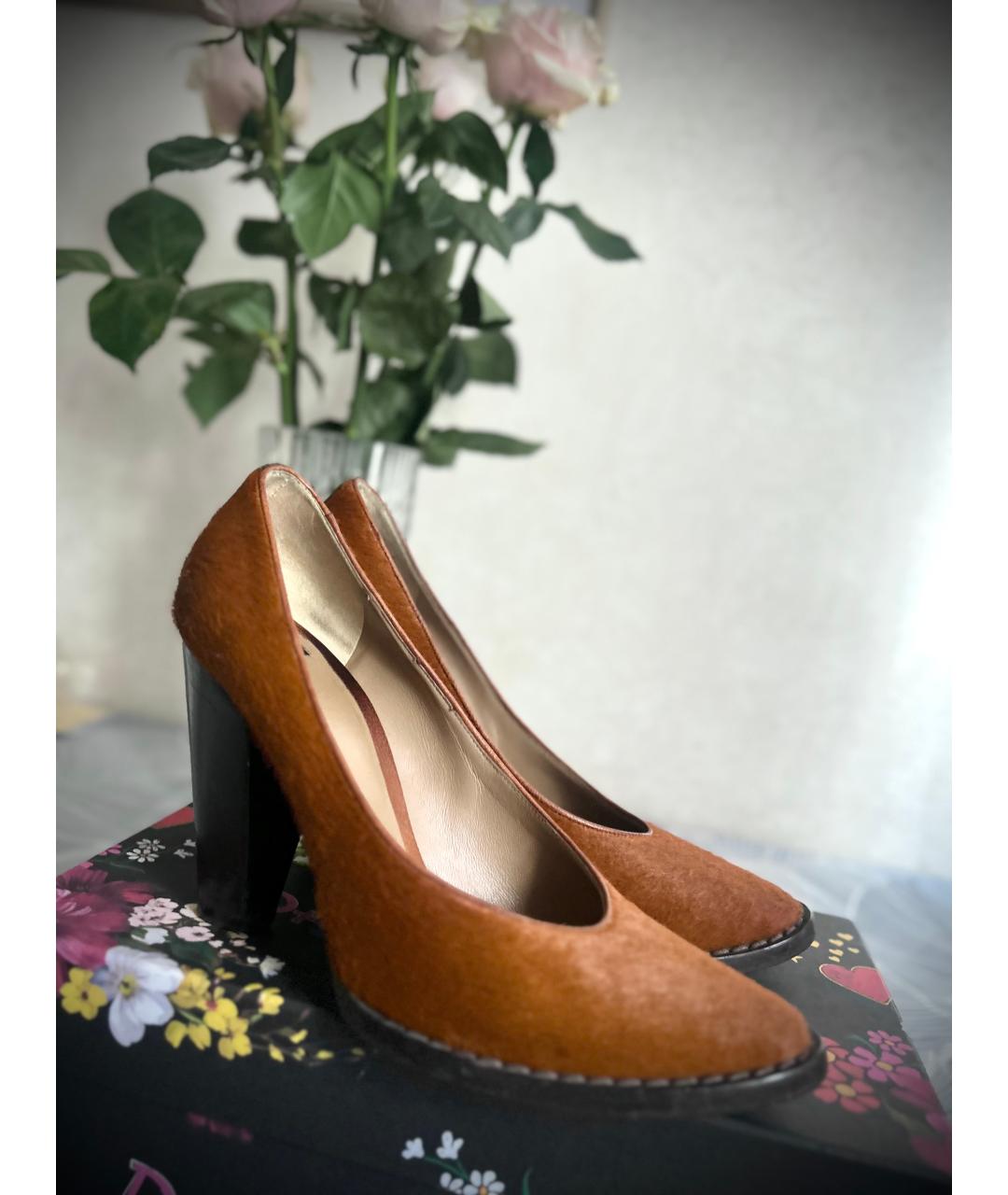 DOLCE&GABBANA Горчичные туфли, фото 3