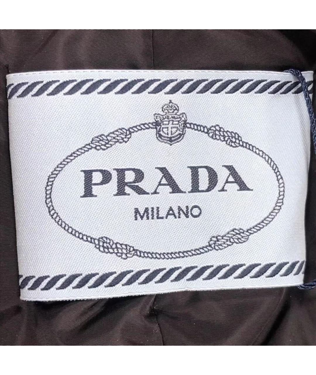 PRADA Черный пуховик, фото 5