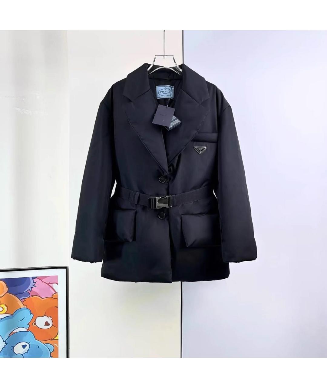 PRADA Черный пуховик, фото 6