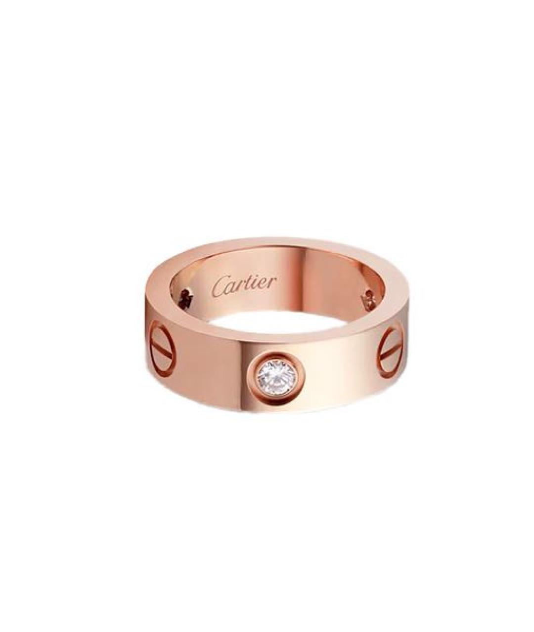 CARTIER Золотое кольцо из розового золота, фото 2