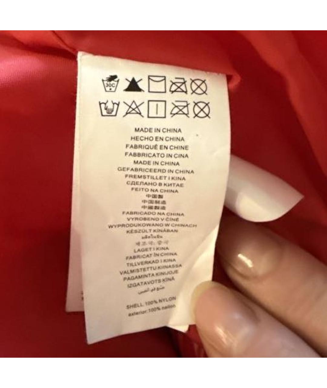 MICHAEL KORS Красная полиэстеровая куртка, фото 4