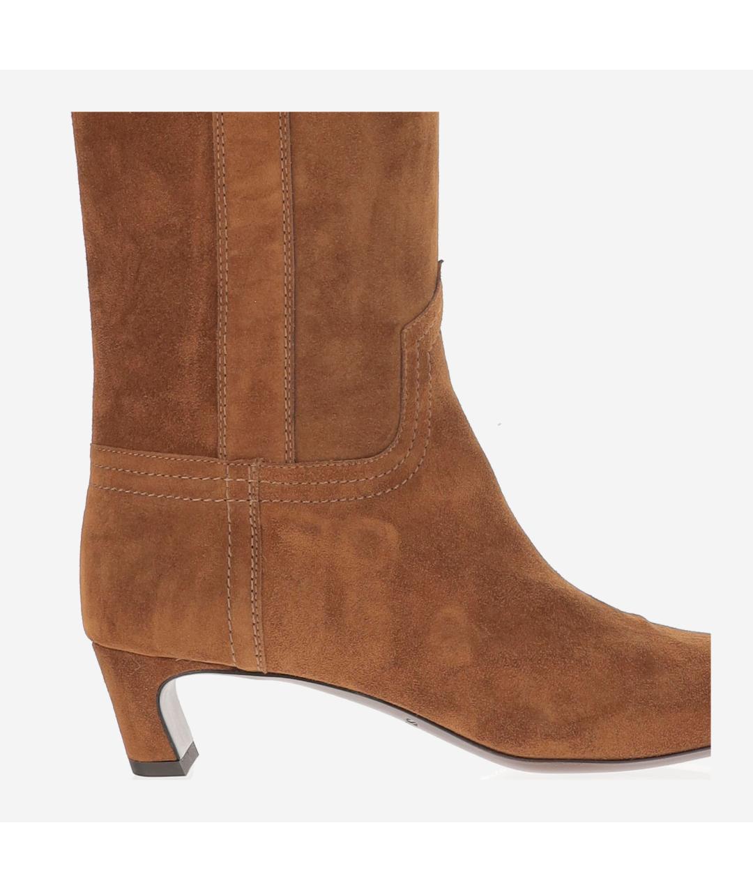 SARTORE Коричневые замшевые ботинки, фото 4