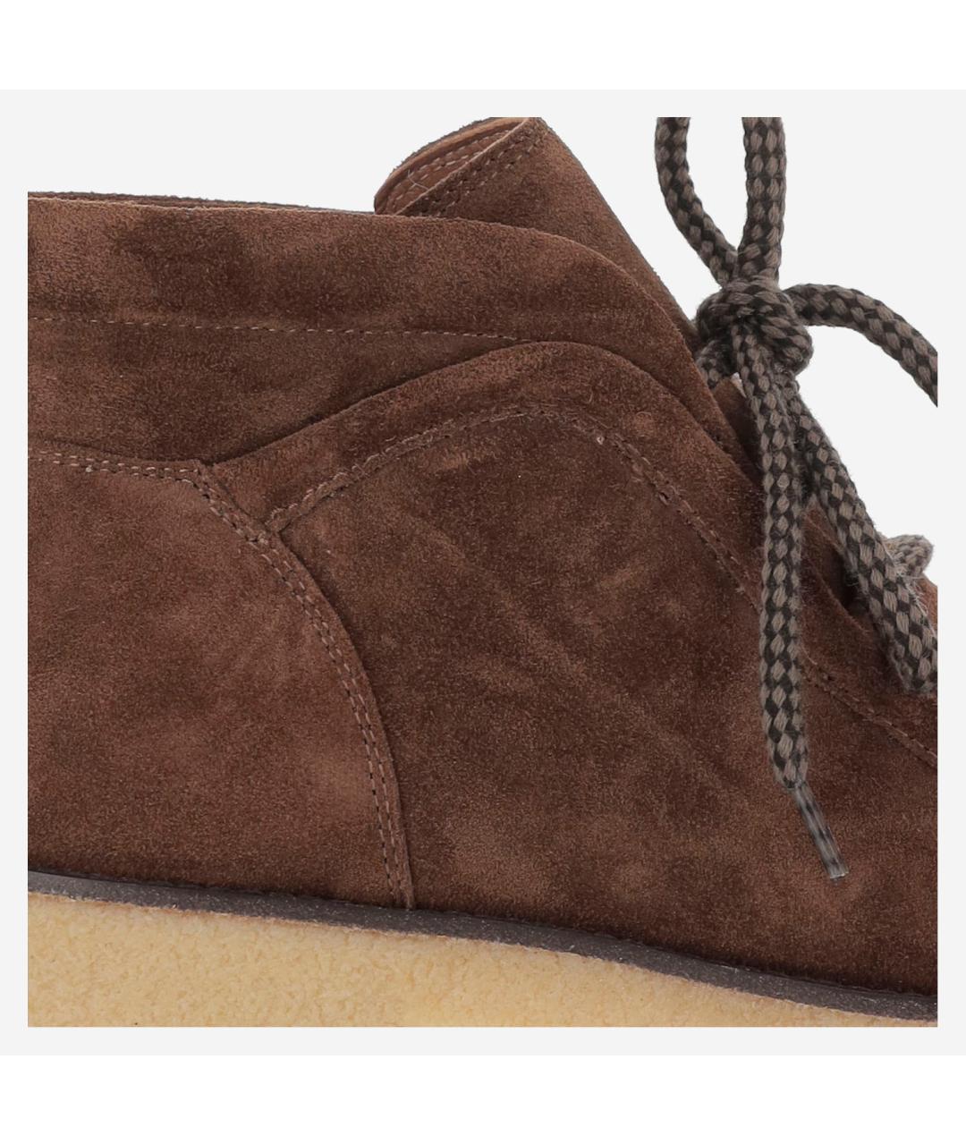 SARTORE Коричневые кожаные ботинки, фото 4