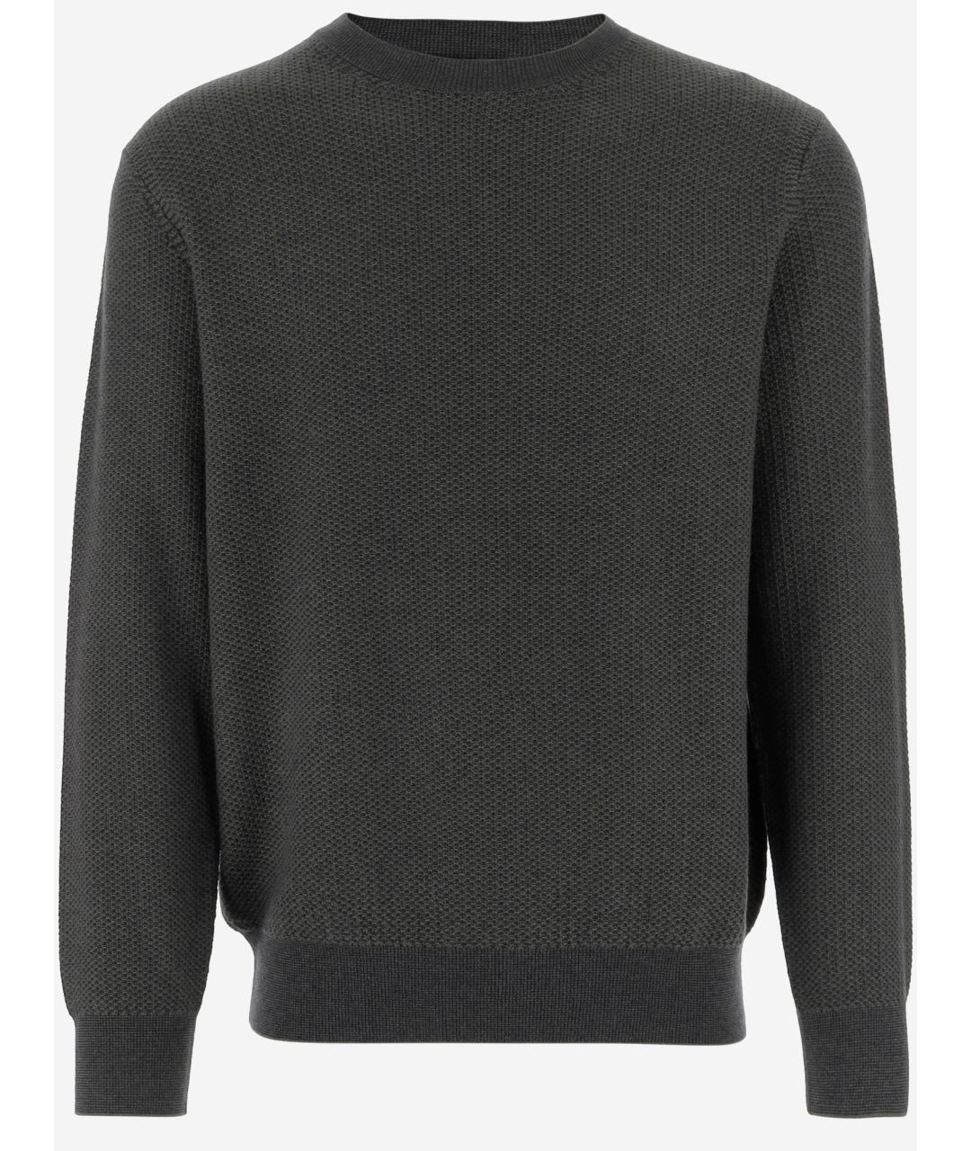 VINCE Зеленый шерстяной джемпер / свитер, фото 1