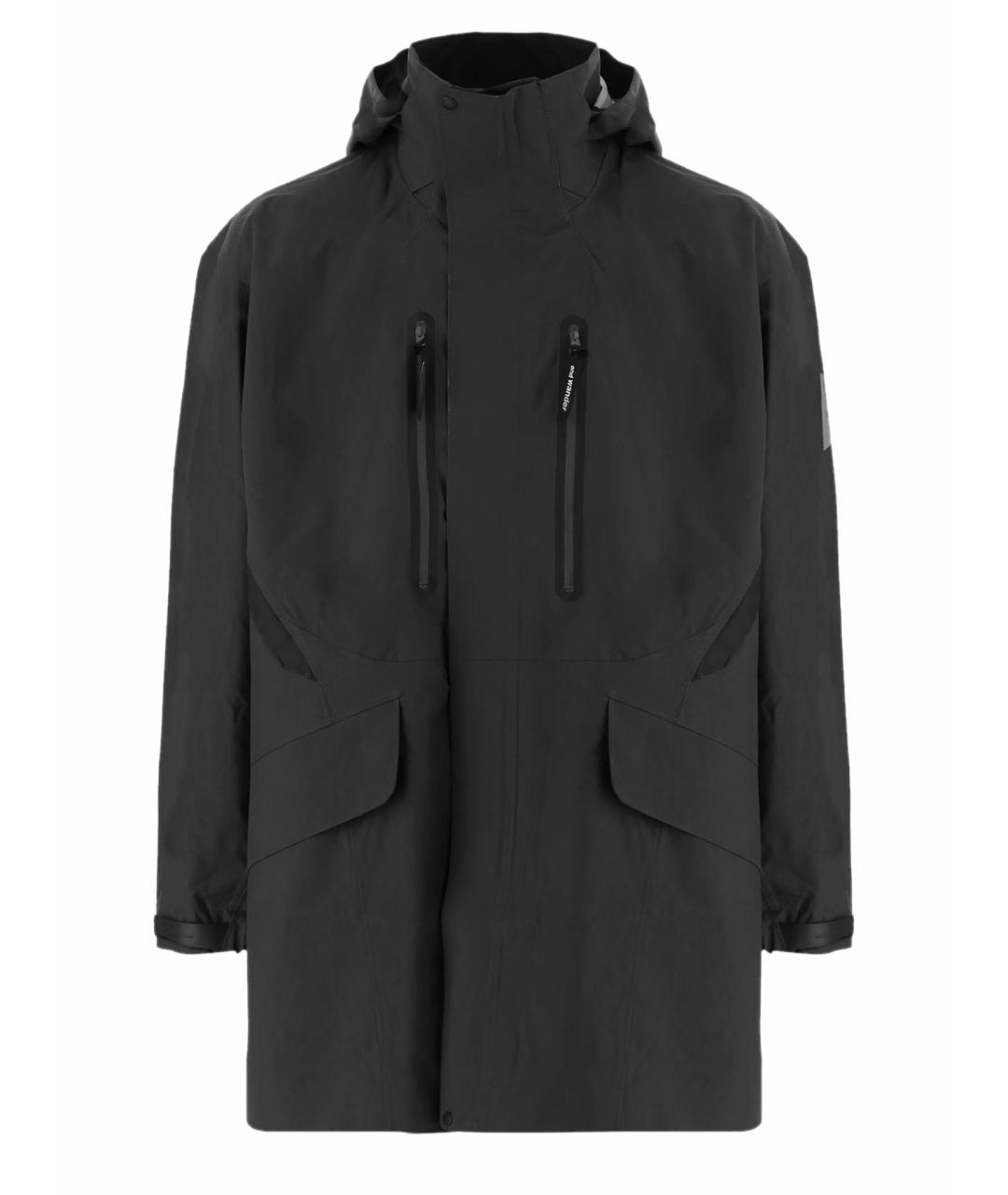 AND WANDER Черная полиамидовая парка, фото 1
