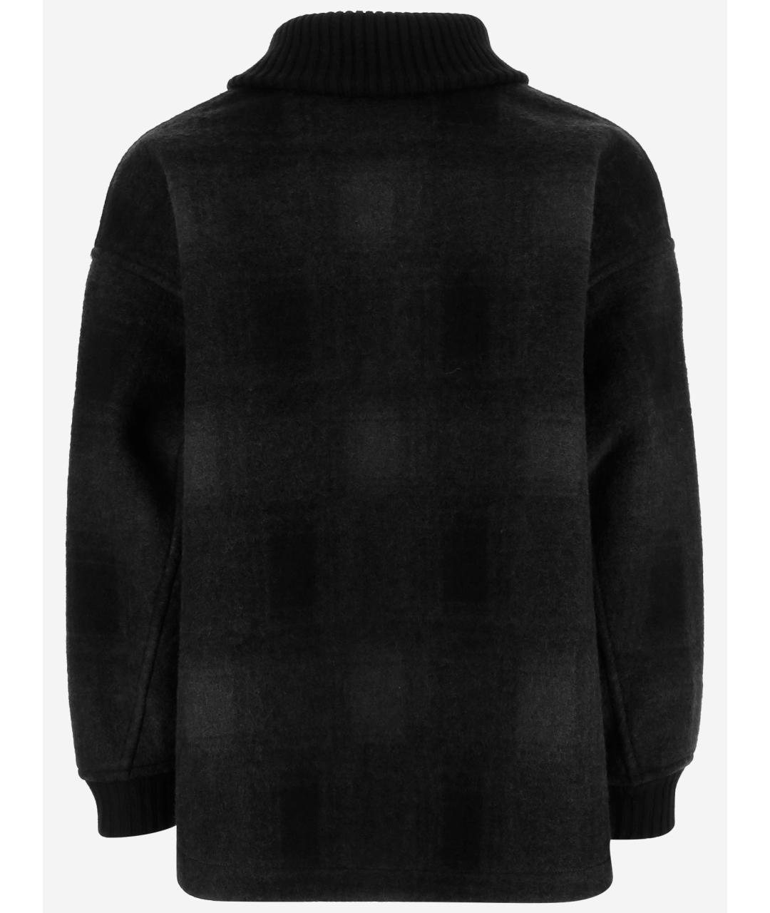 AND WANDER Черная шерстяная куртка, фото 2