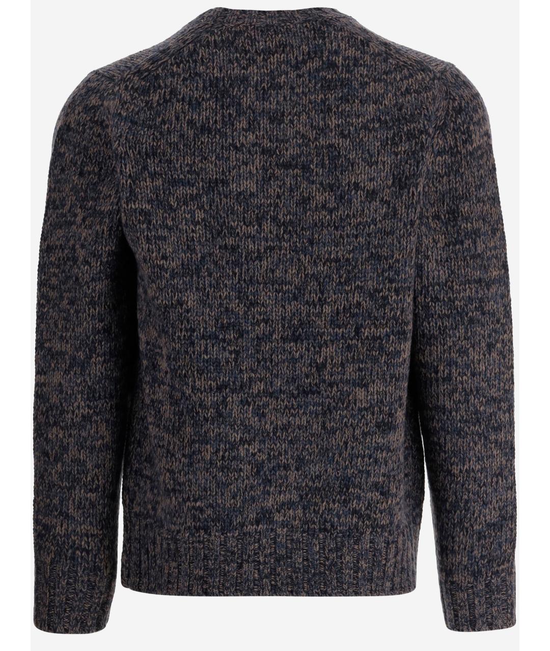 VINCE Серый шерстяной джемпер / свитер, фото 2