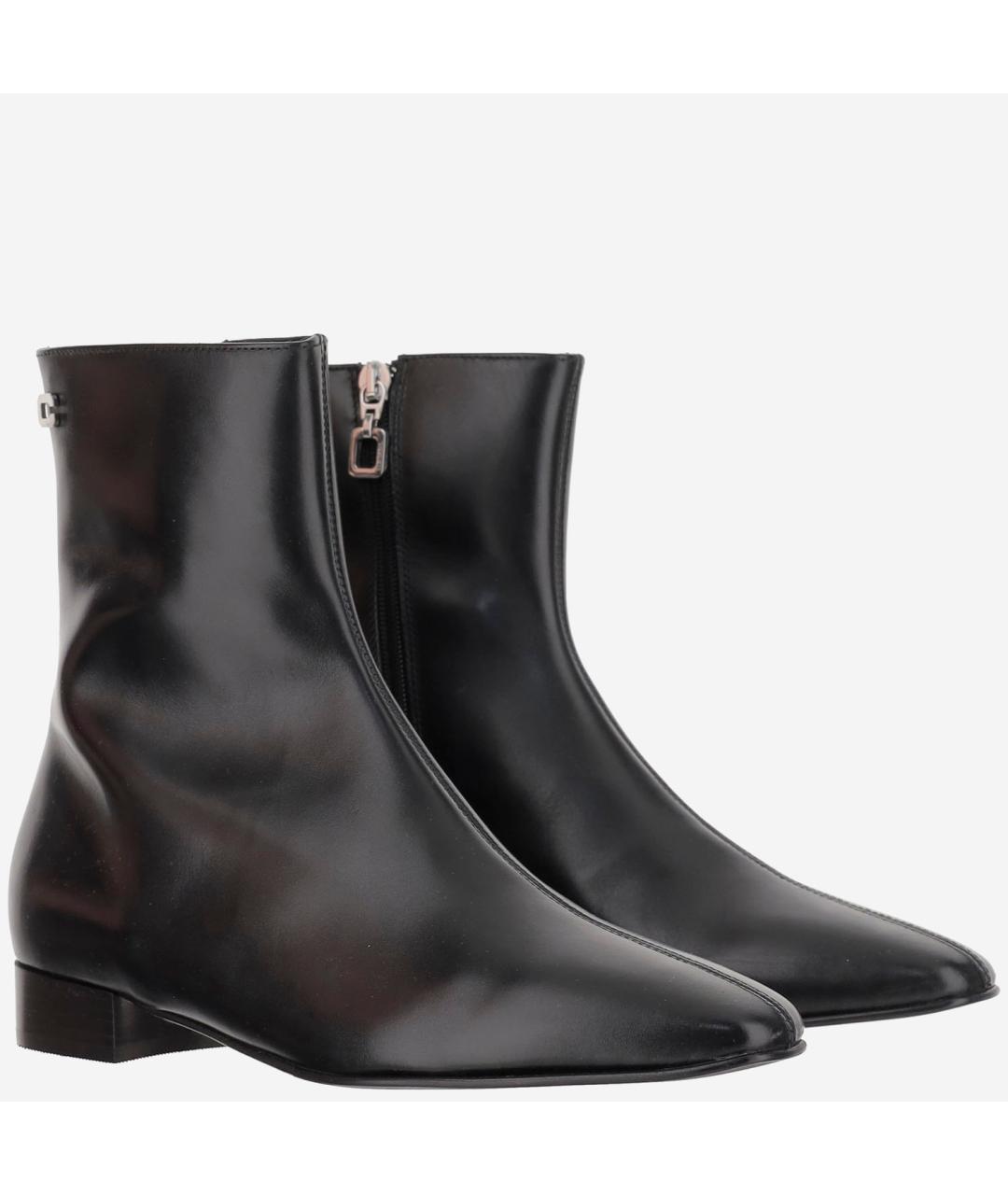 CAREL Черные кожаные ботильоны, фото 2