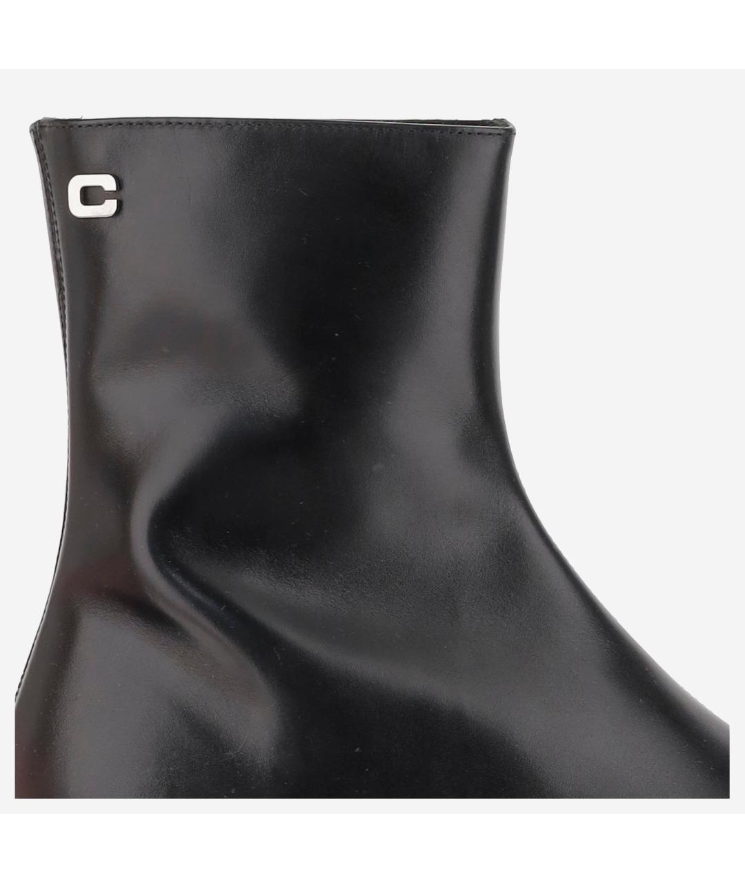CAREL Черные кожаные ботильоны, фото 4