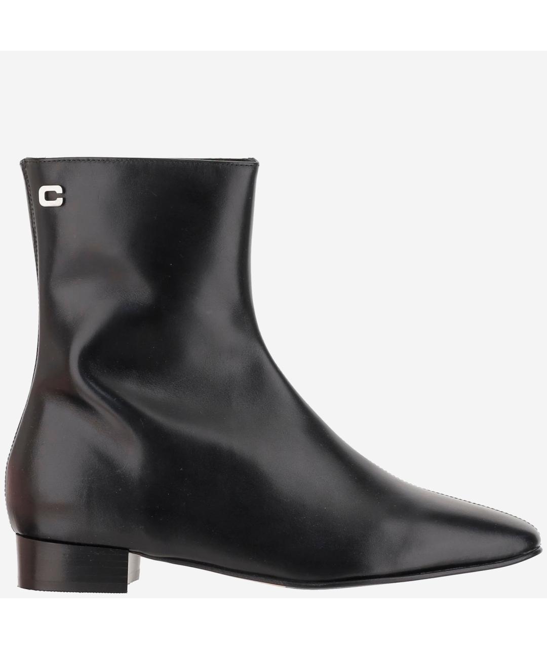 CAREL Черные кожаные ботильоны, фото 5