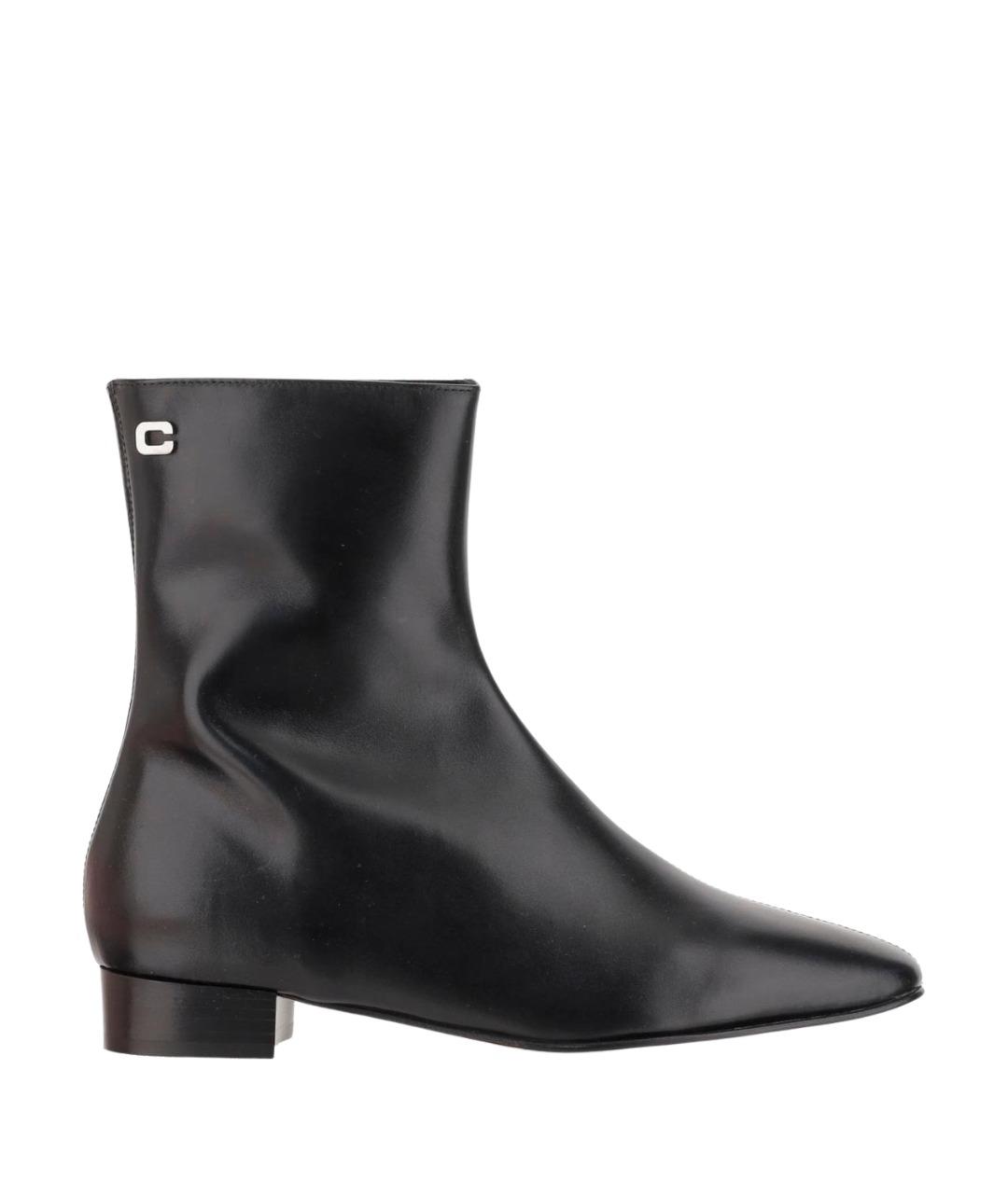 CAREL Черные кожаные ботильоны, фото 1