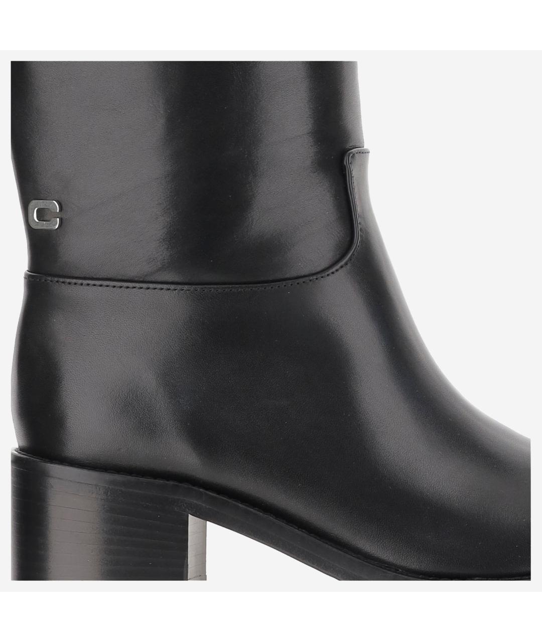 CAREL Черные кожаные сапоги, фото 4