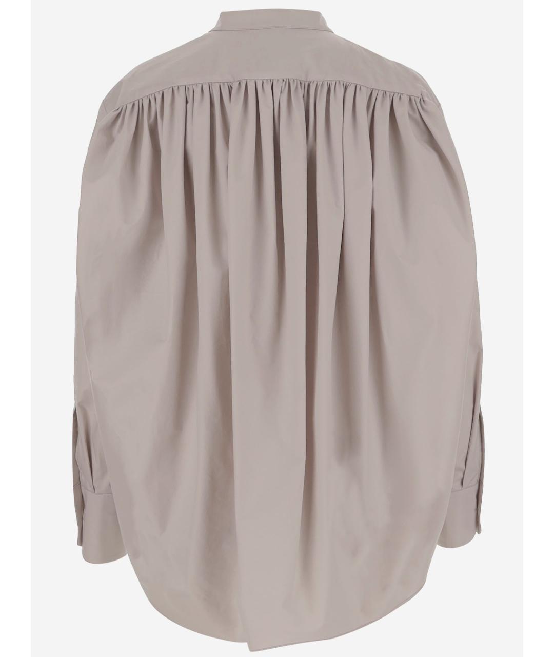 Sa Su Phi Бежевая хлопковая рубашка, фото 2