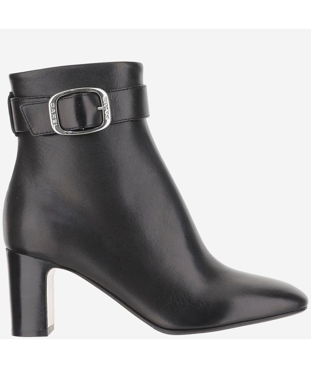 CAREL Черные кожаные ботильоны, фото 5