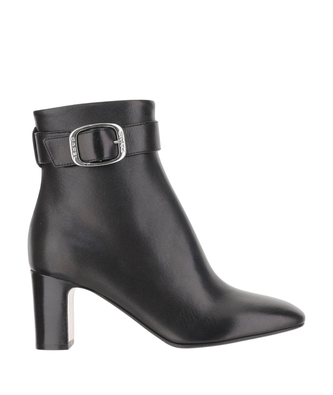 CAREL Черные кожаные ботильоны, фото 1