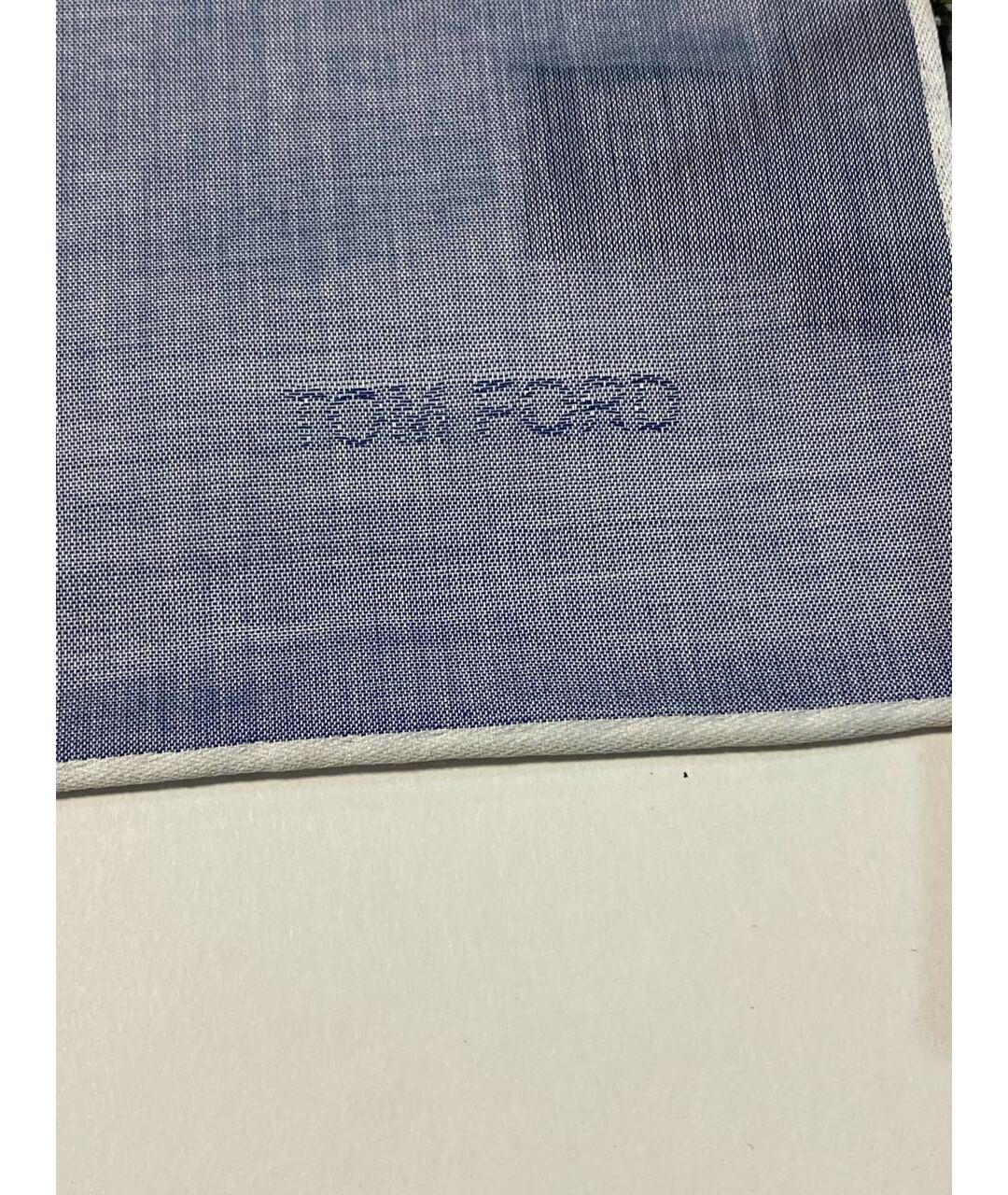 TOM FORD Синий тканевый платок, фото 3
